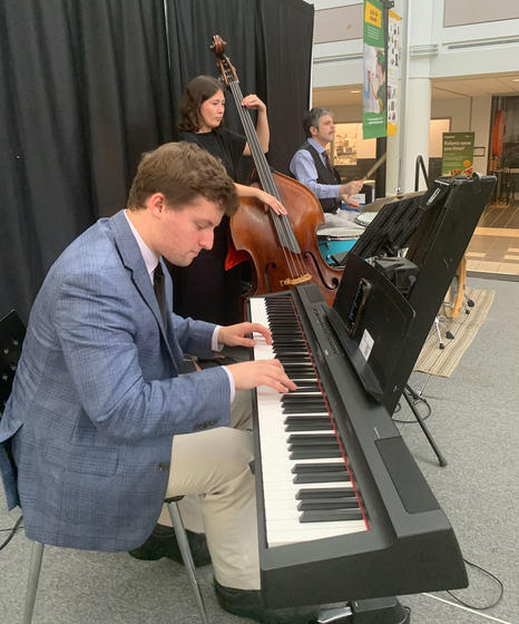 Performance at summer orientation at the Johnson Center