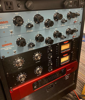 Studio Gear in the Audio Lab